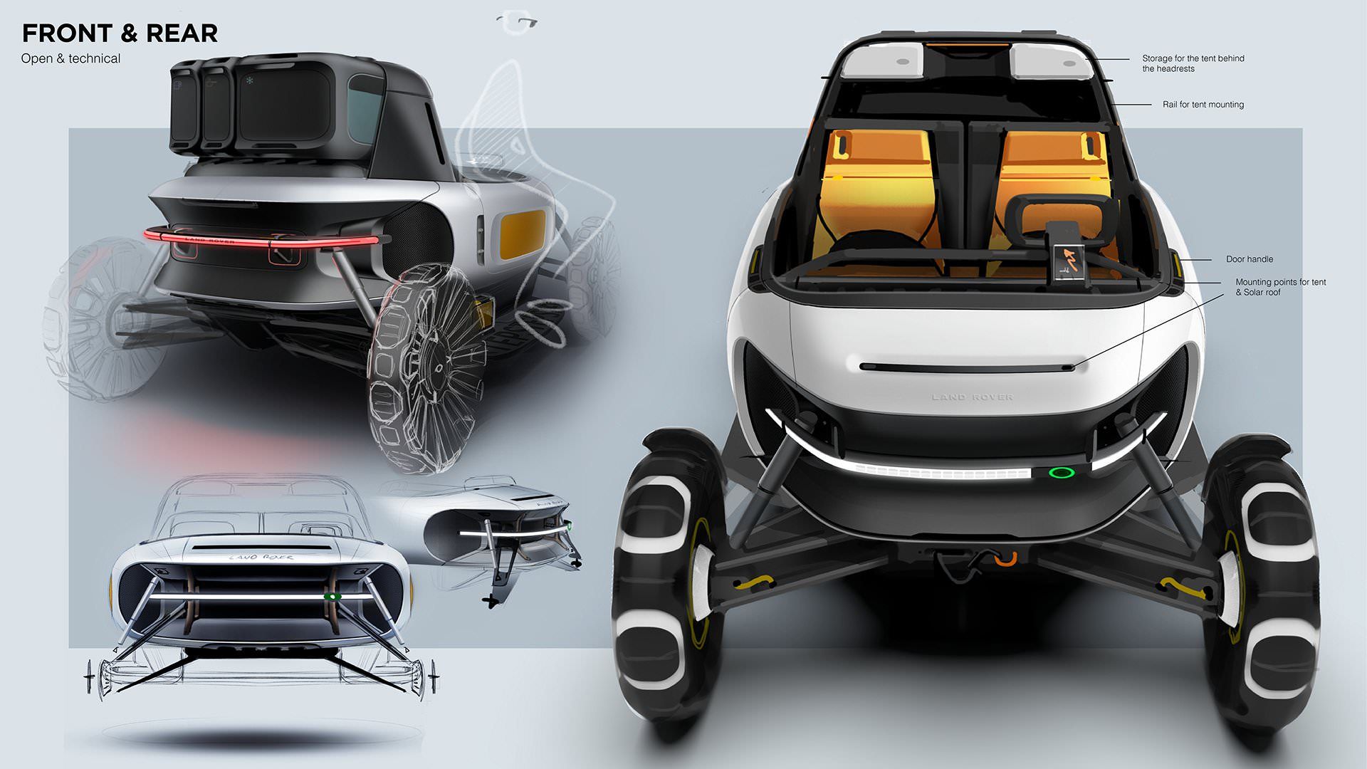 Land Rover Back Packer Concept / خودروی مفهومی لندرور 