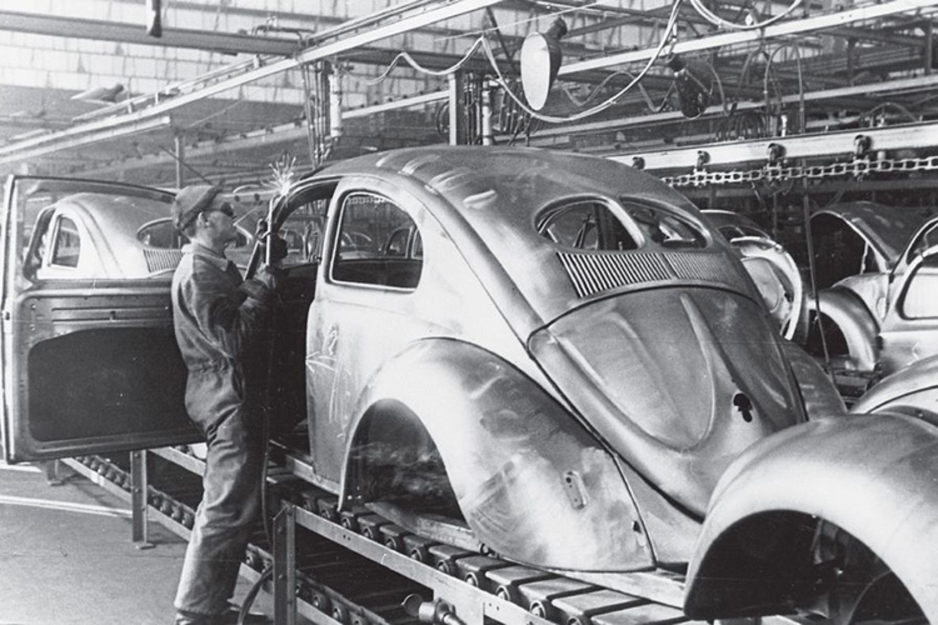 vw beetle factory