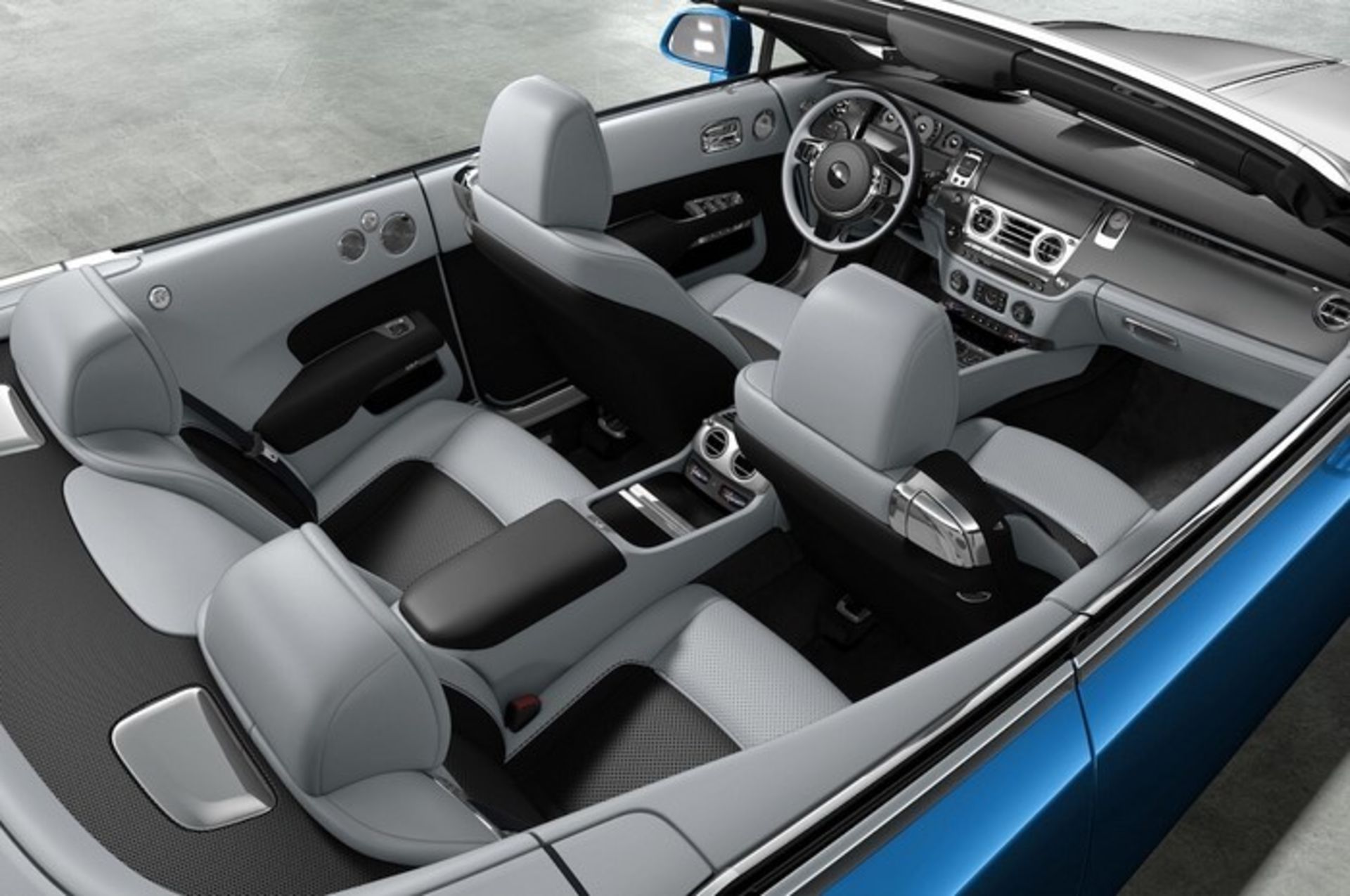 Rolls Royce Dawn Lago di Como interior