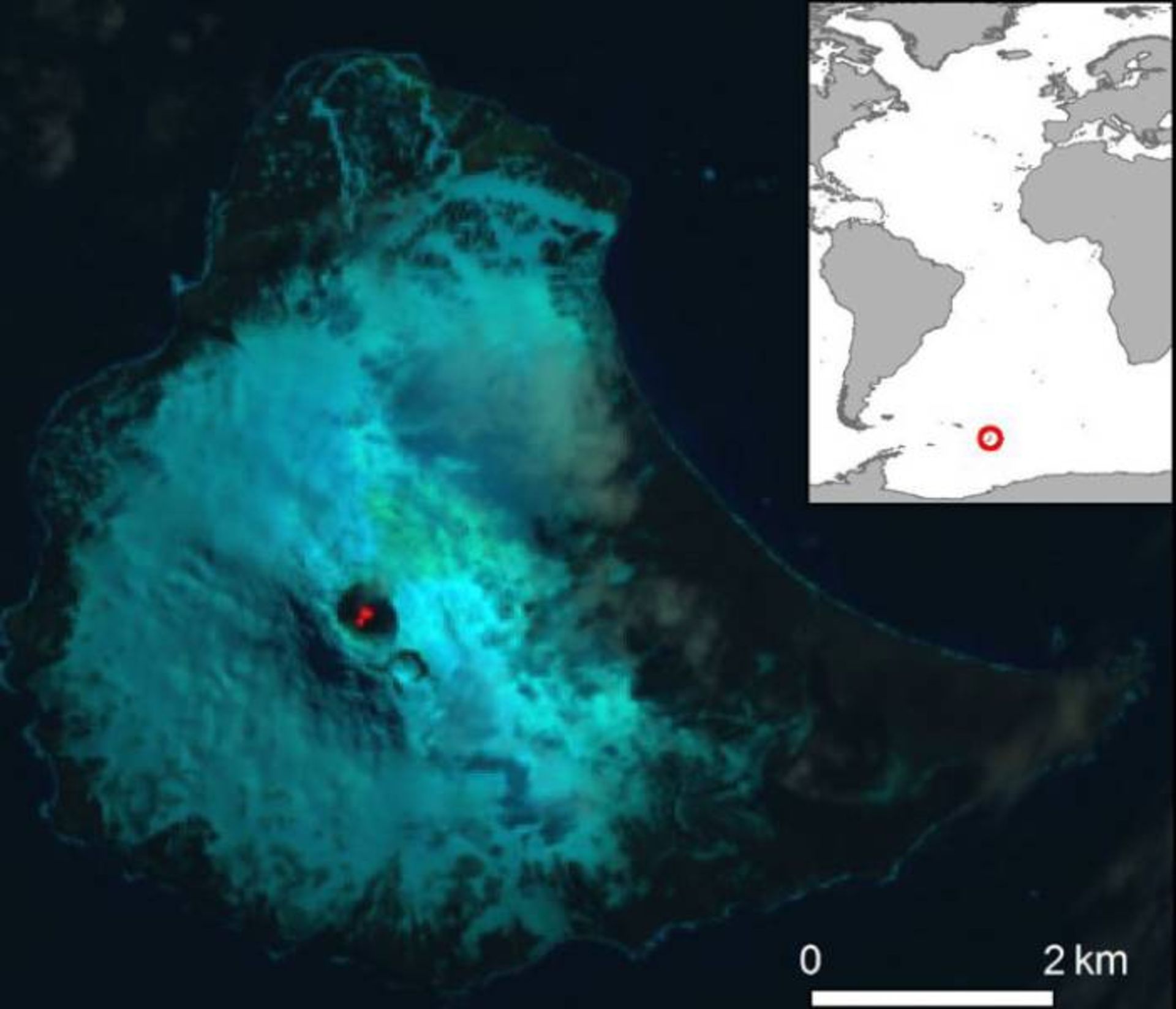 آتش فشان کوه مایکل
