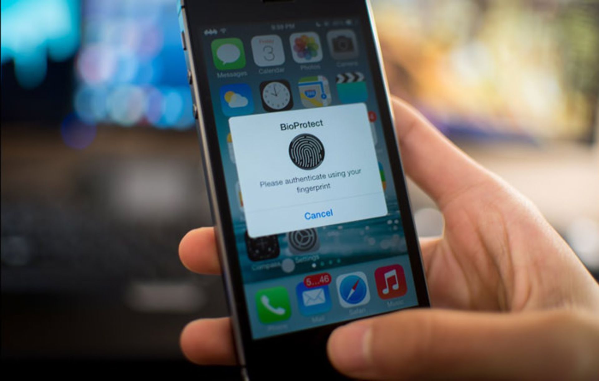 حسگر اثر انگشت گوشی