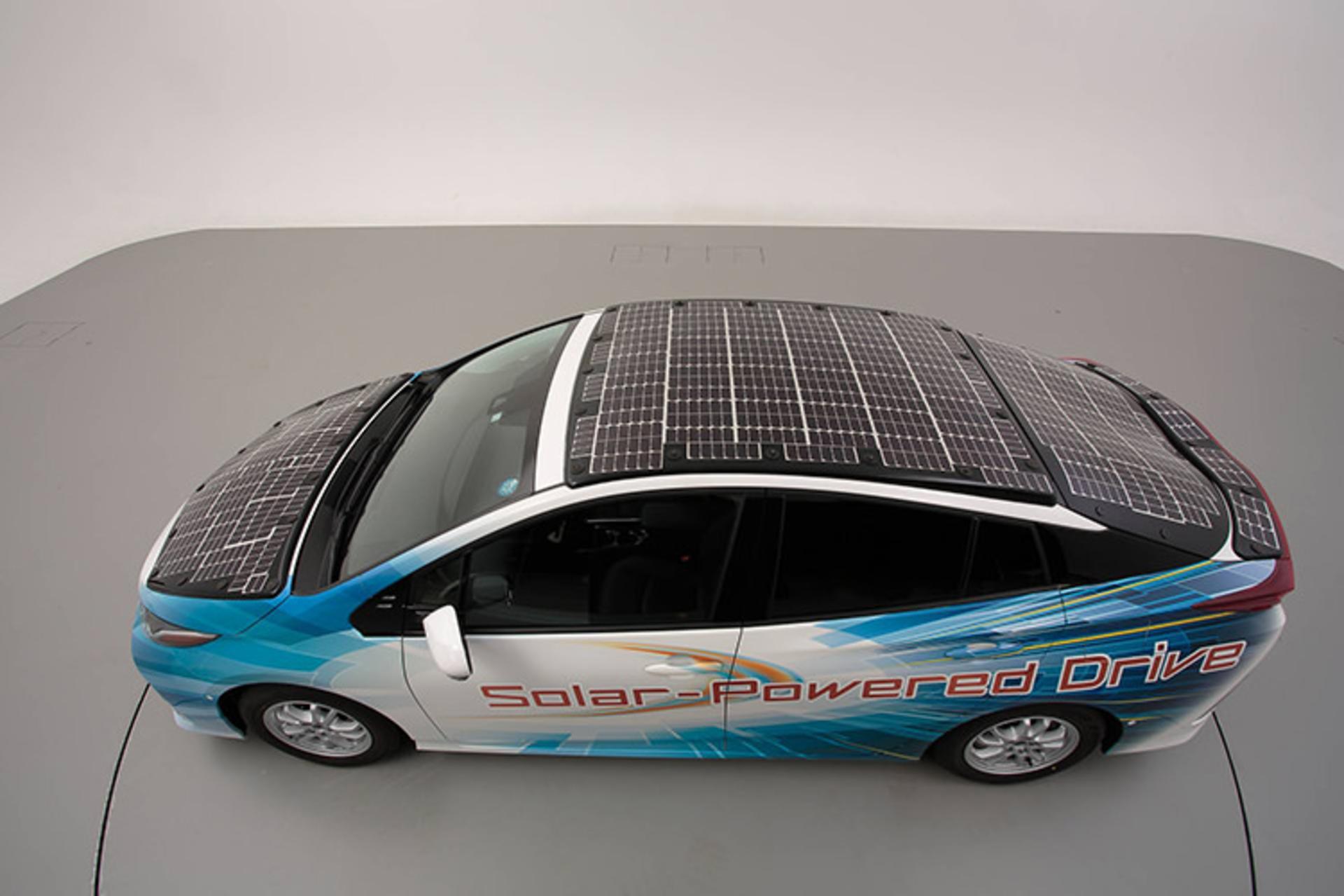 Toyota Prius Prime Solar hybrid car / خودروی هیبریدی خورشیدی تویوتا پریوس پرایم