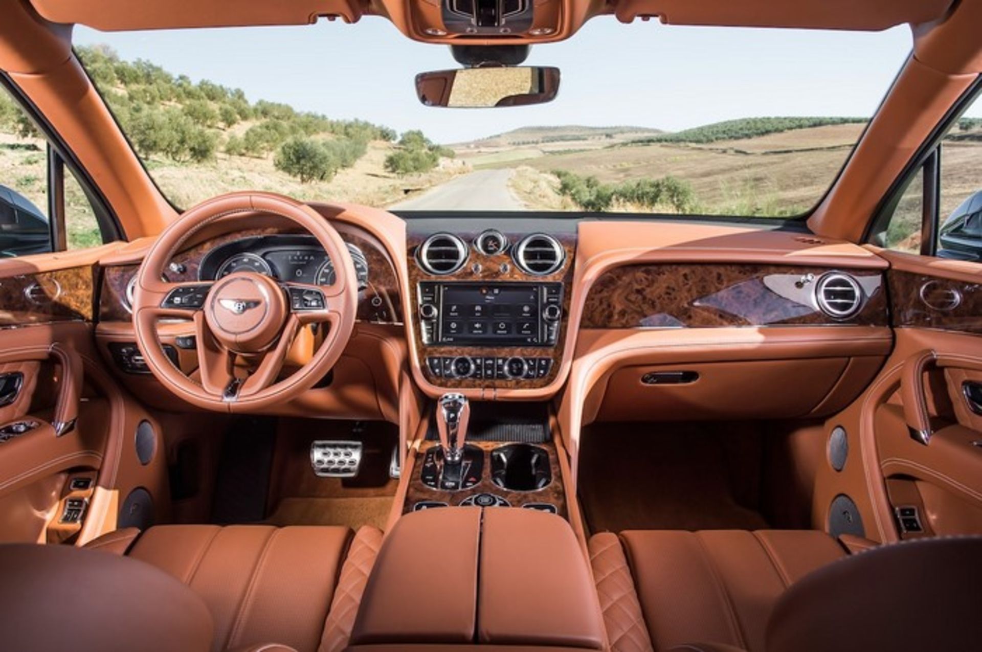 2017 Bentley Bentayga cabin