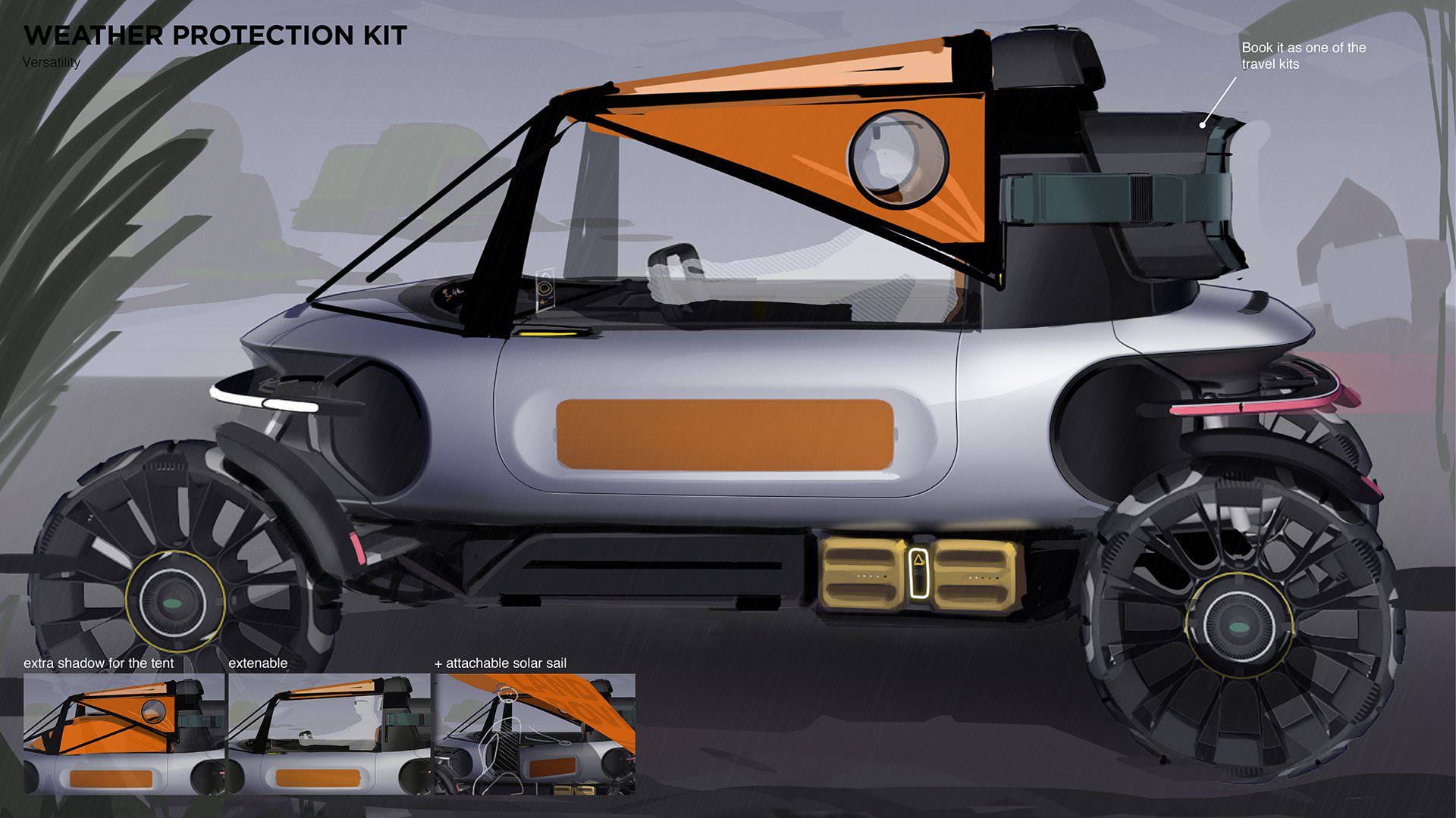 Land Rover Back Packer Concept / خودروی مفهومی لندرور 