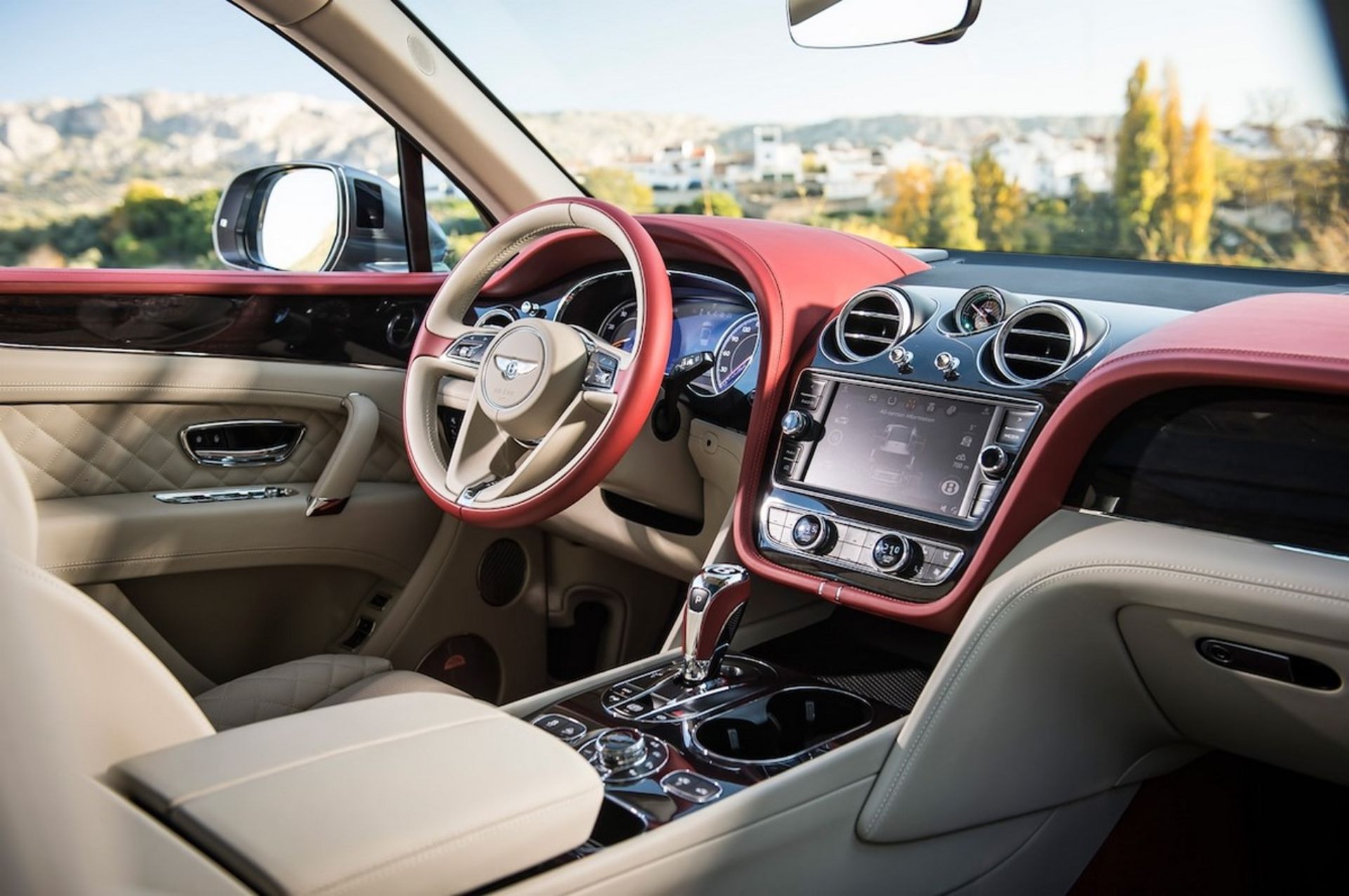 2017 Bentley Bentayga cabin