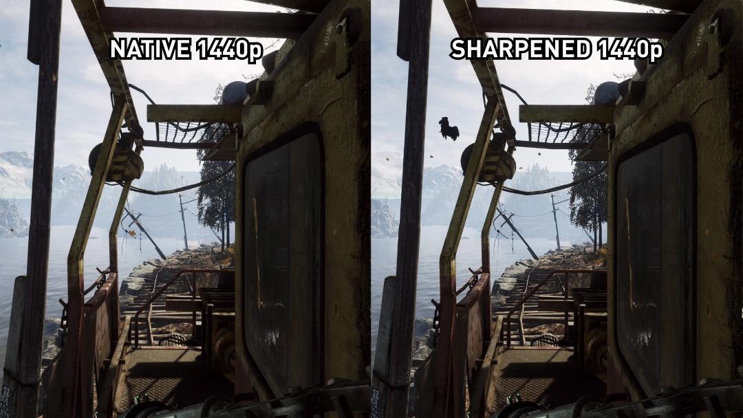Radeon image sharpening