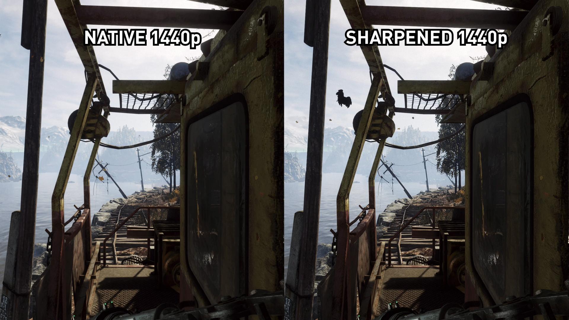 Radeon image sharpening