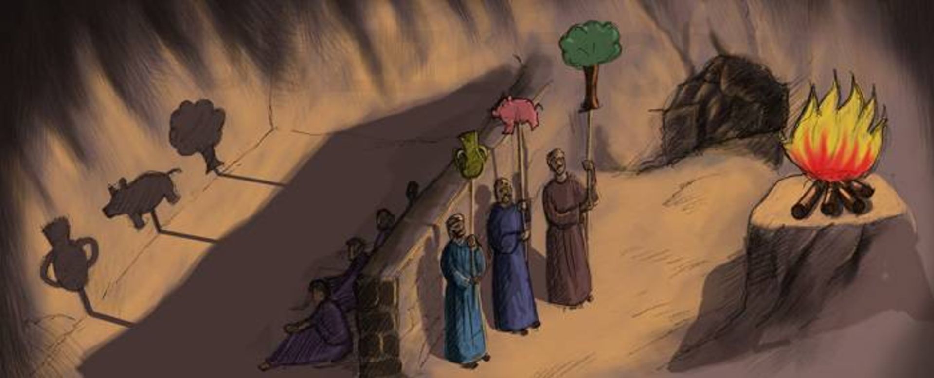 مثال غار -افلاطون