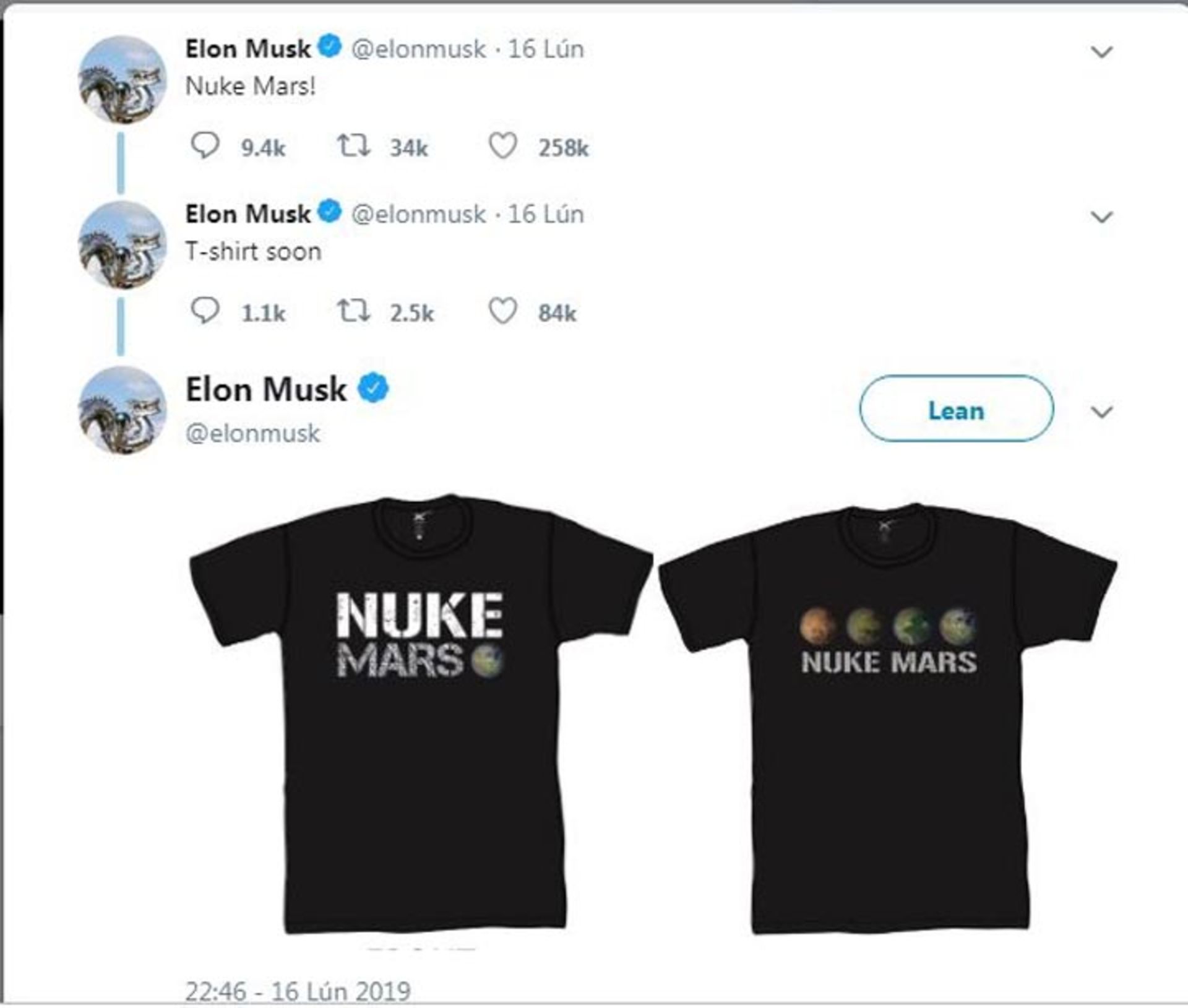 و بله ایلان ماسک واقعا می‌خواهد مریخ را بمباران اتمی کند