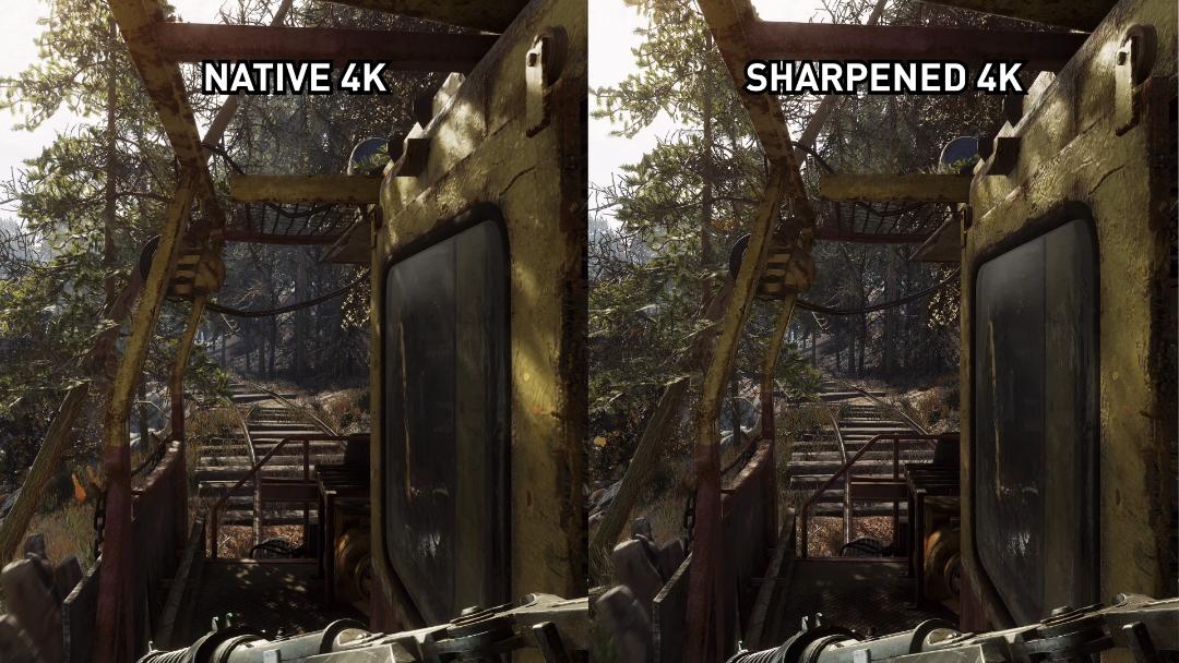 Radeon image sharpening