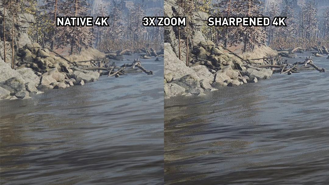 Radeon image sharpening