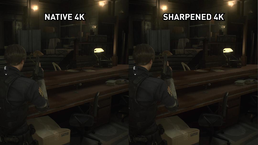Radeon image sharpening