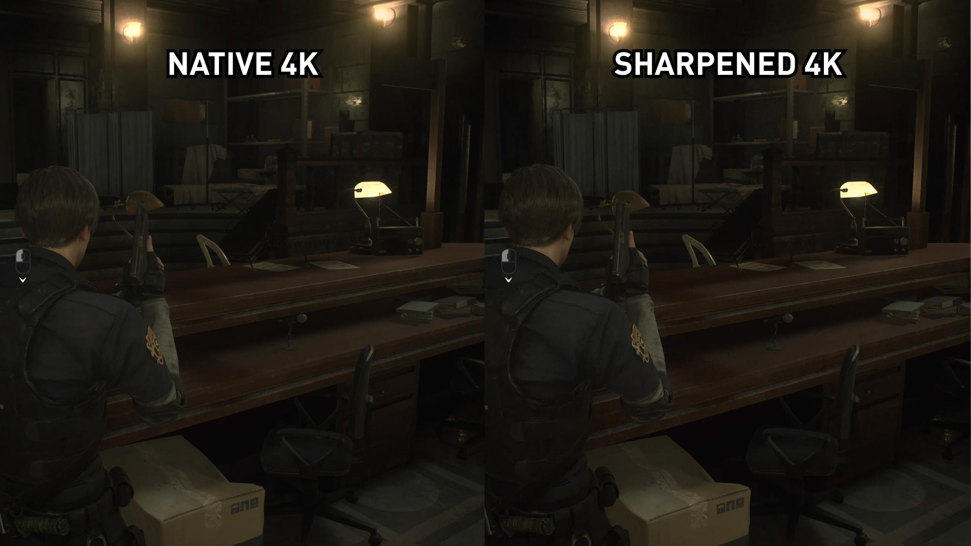 Radeon image sharpening