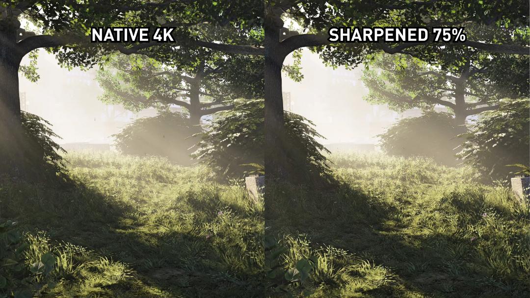 Radeon image sharpening