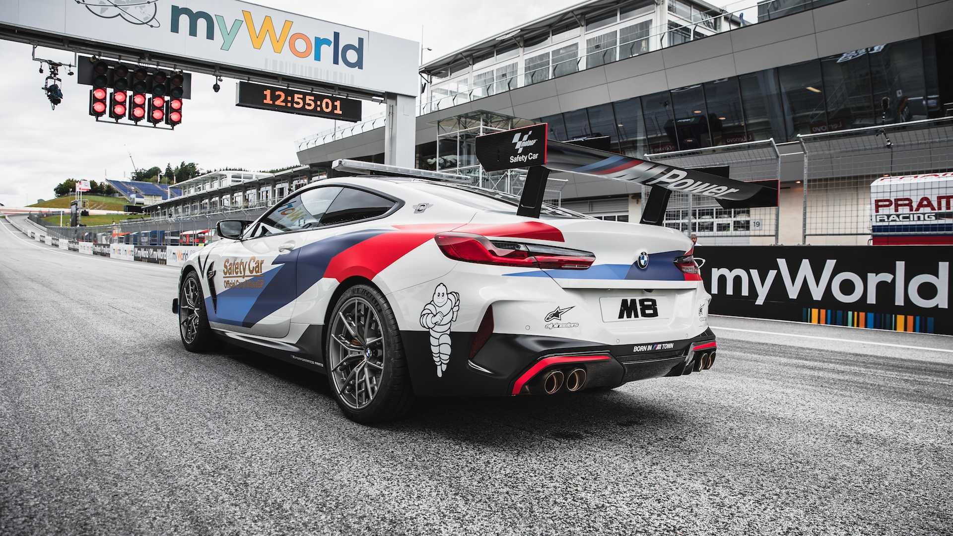 BMW M8 MotoGP Safety Car / خودروی ایمنی بی ام و m8 موتو جی پی