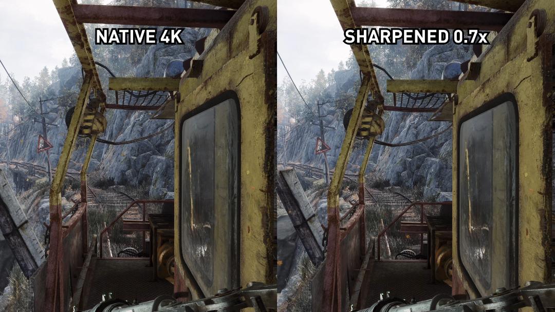 Radeon image sharpening