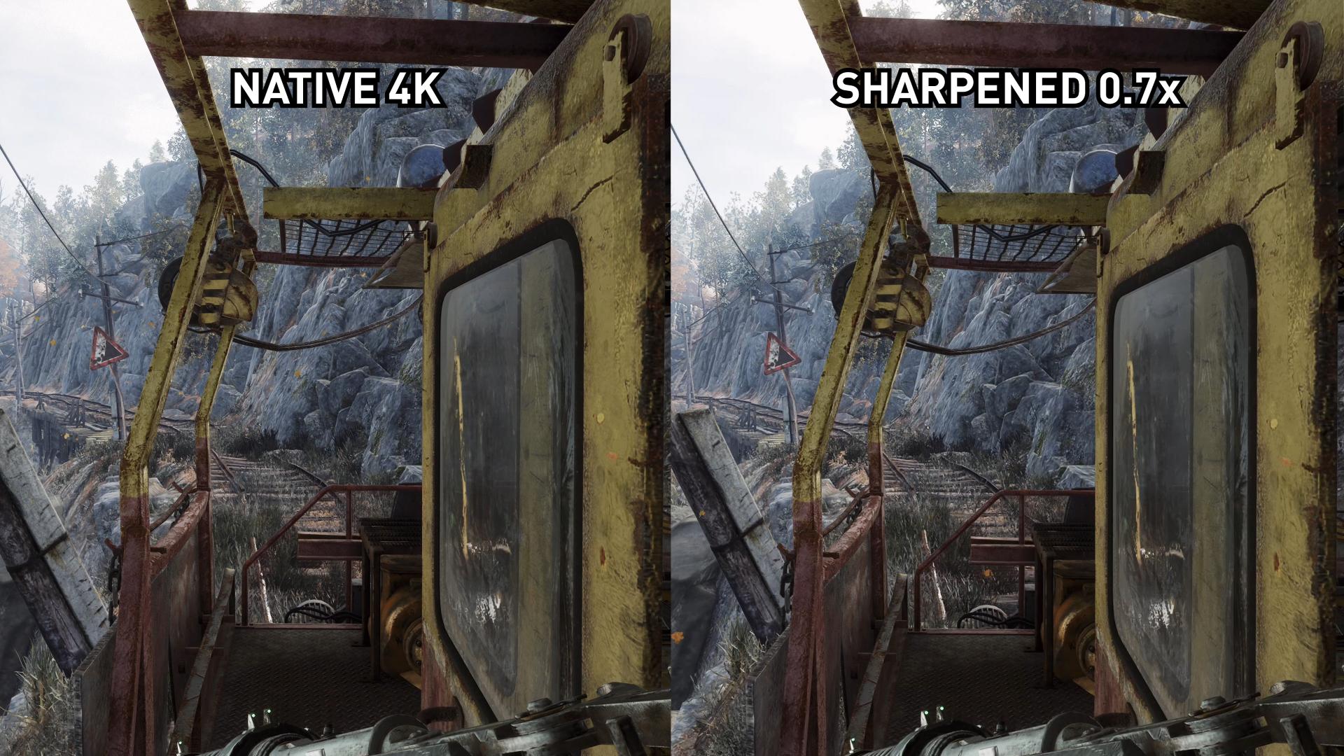 Radeon image sharpening