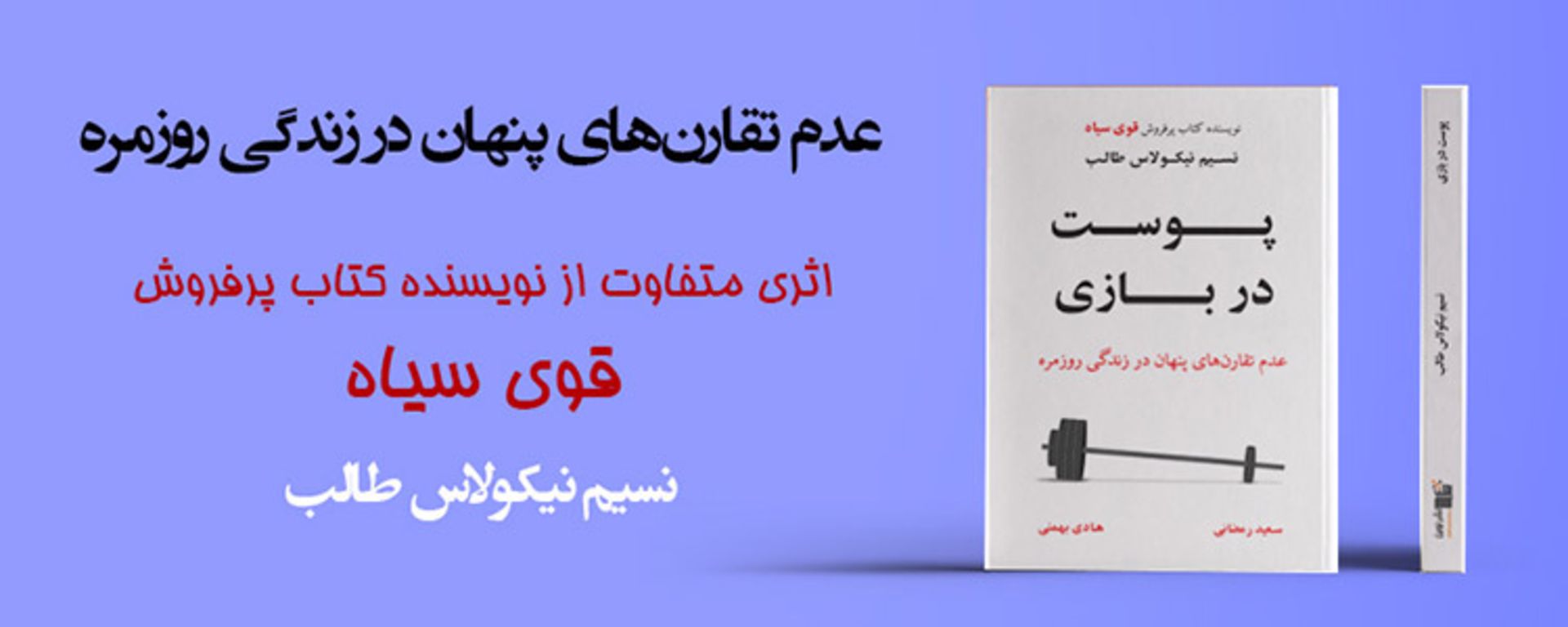 کتاب پوست در بازی نسیم طالب/skin in the game book