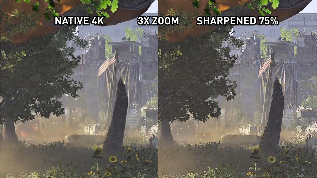 Radeon image sharpening
