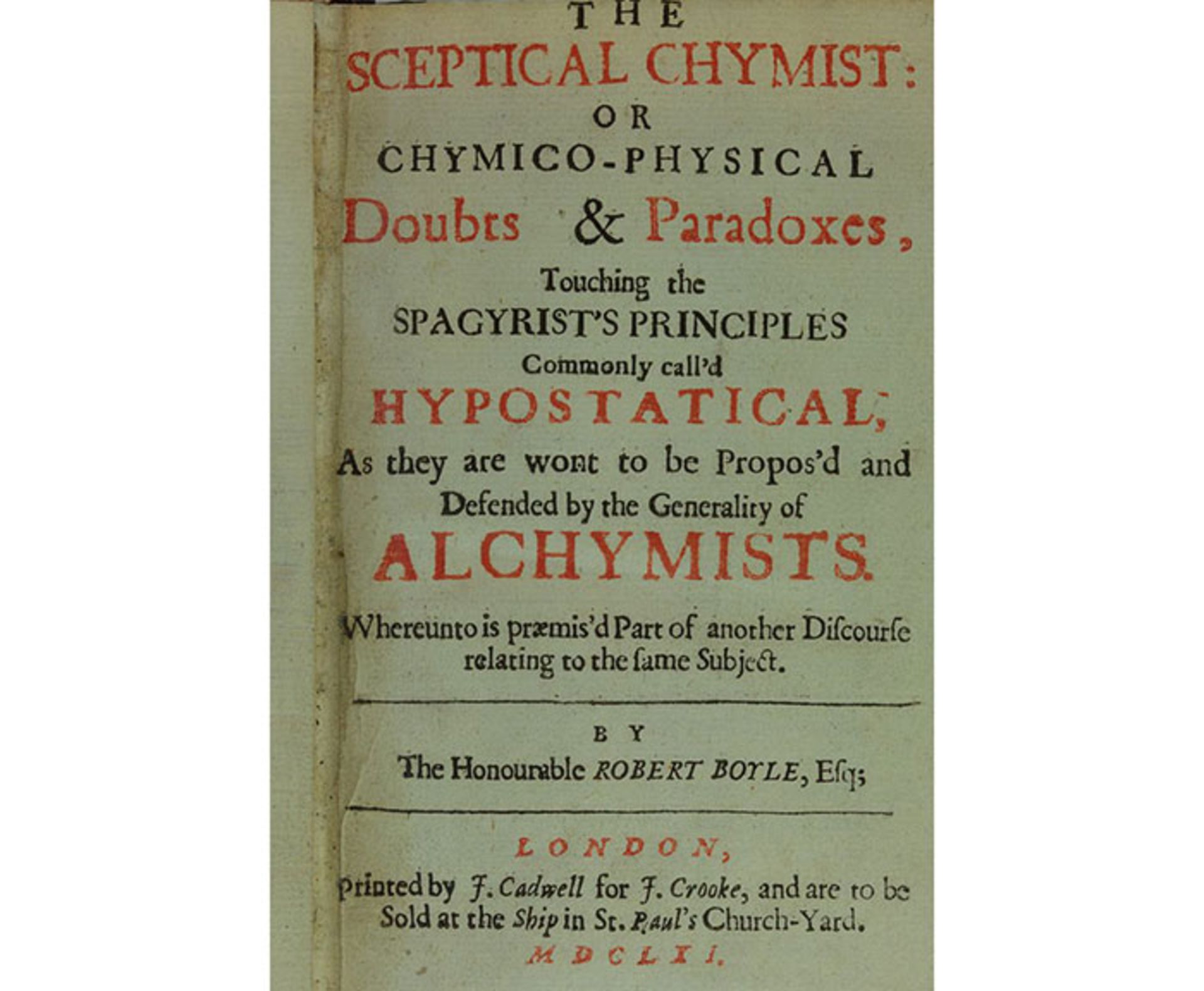 رابرت بویل / Robert Boyle