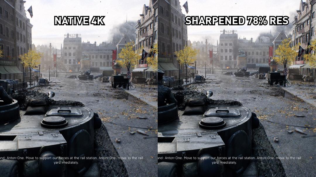 Radeon image sharpening