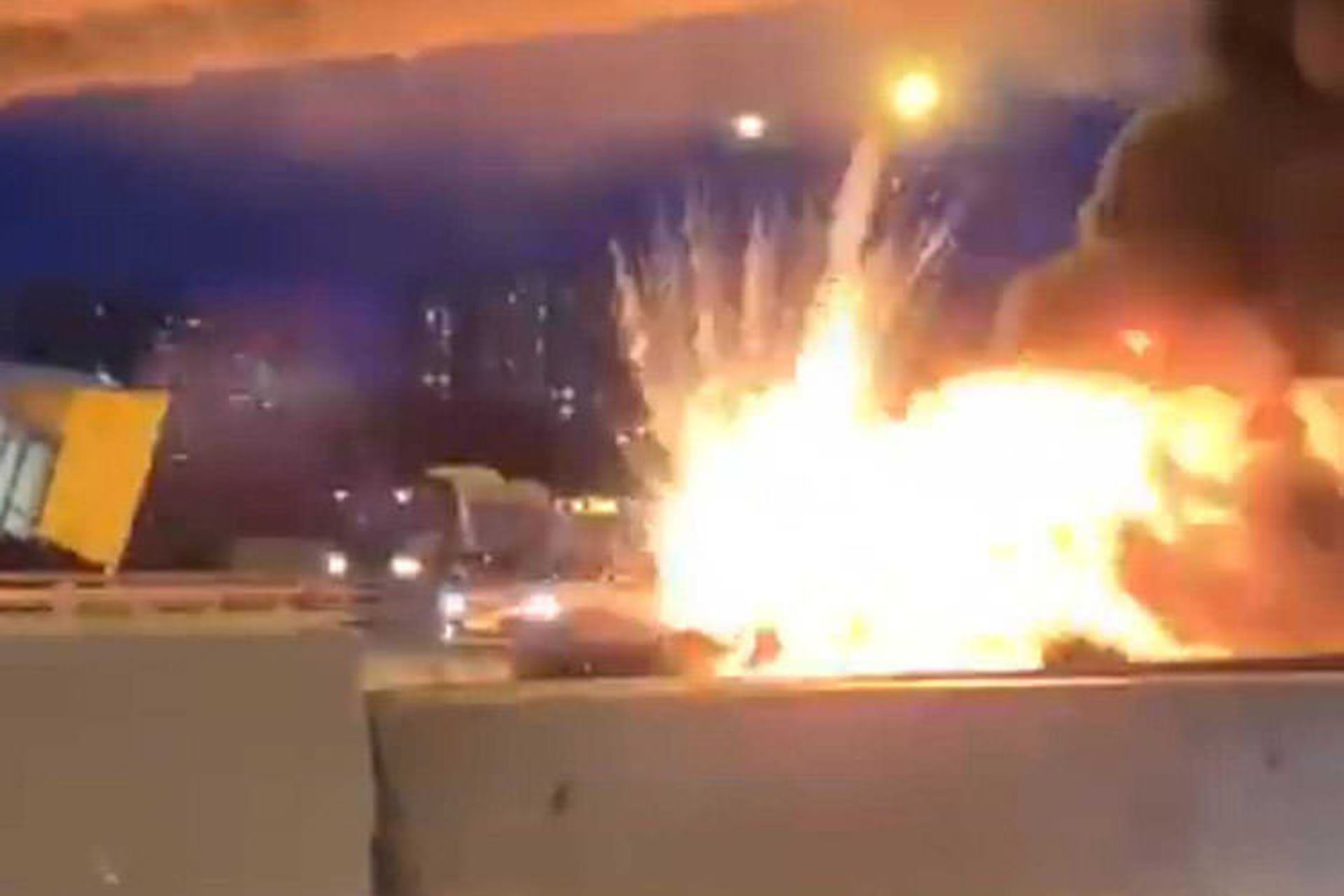 تصادف تسلا مدل 3