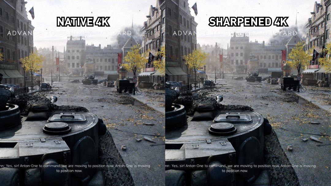 Radeon image sharpening