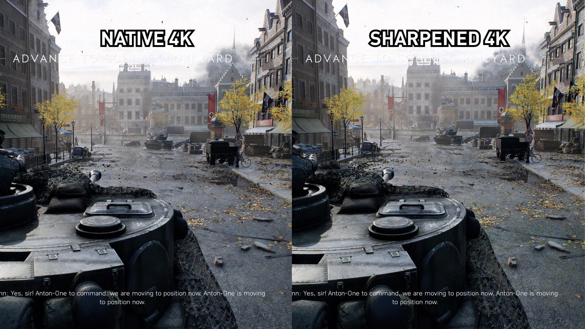 Radeon image sharpening