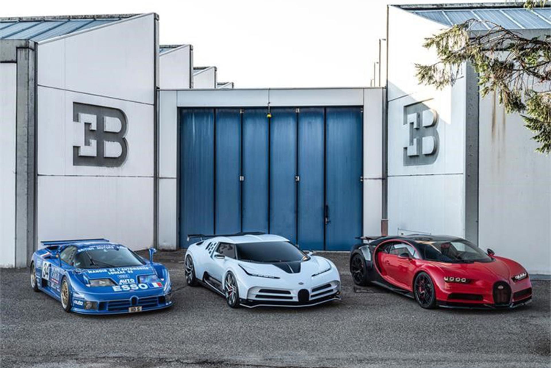 بوگاتی EB 110 سوپراسپرت هومیج سنتودینچی  Bugatti  EB110 Super Sport Hommage 