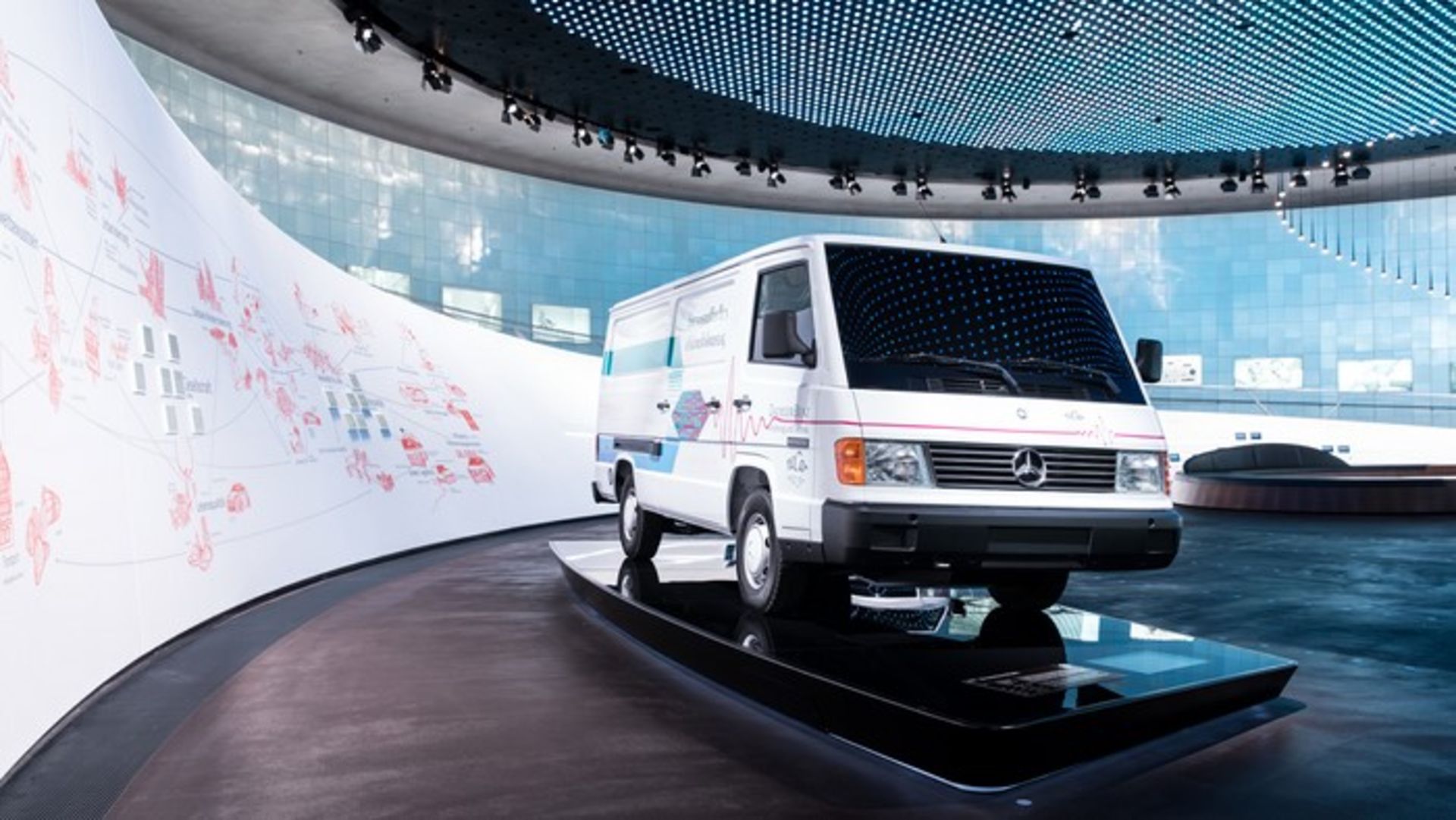 mercedes necar 1 fuelcell car