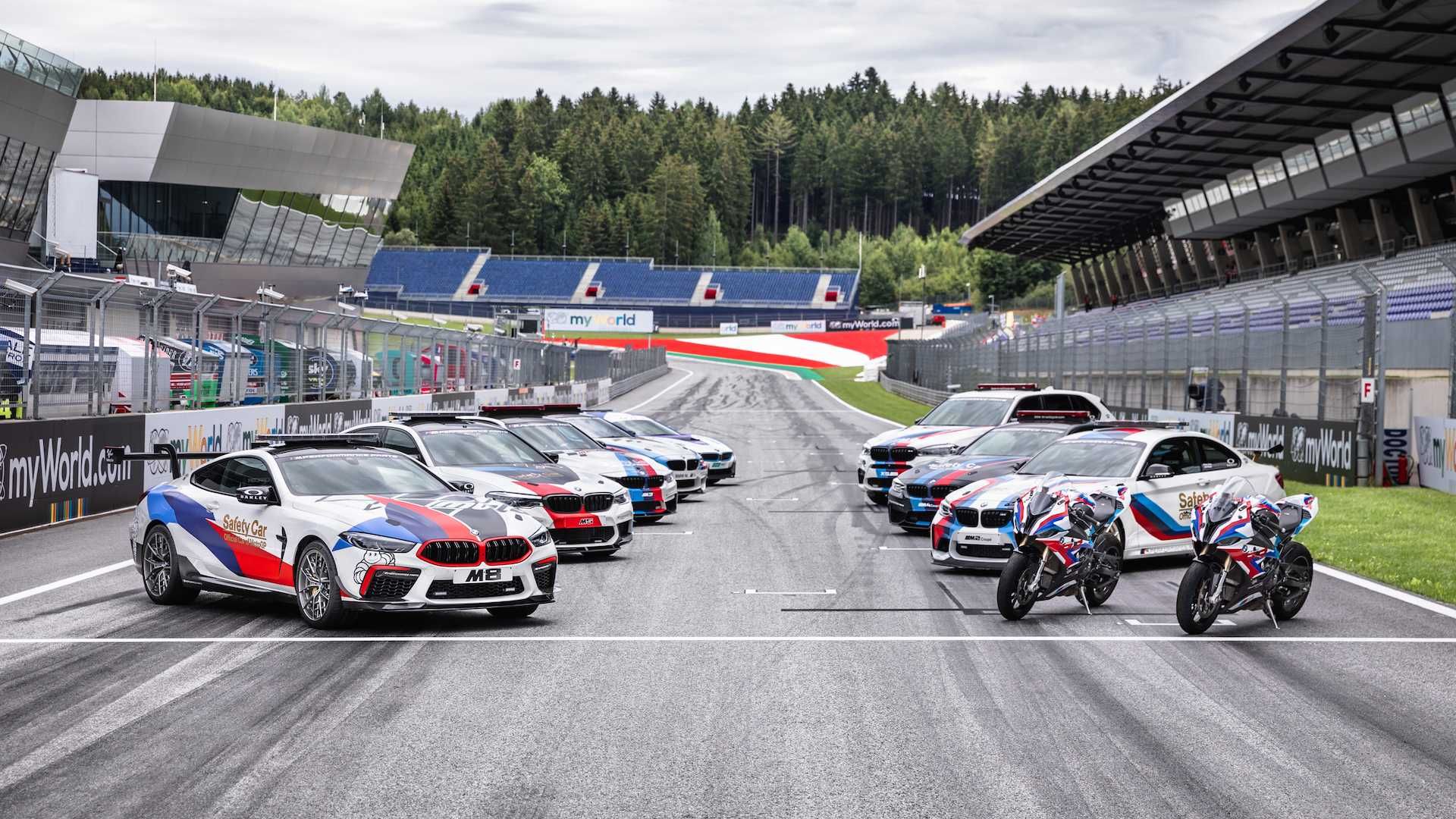 BMW M8 MotoGP Safety Car / خودروی ایمنی بی ام و m8 موتو جی پی