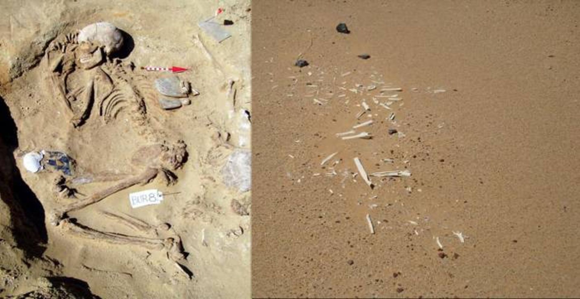 فرسایش بقایای باستانی