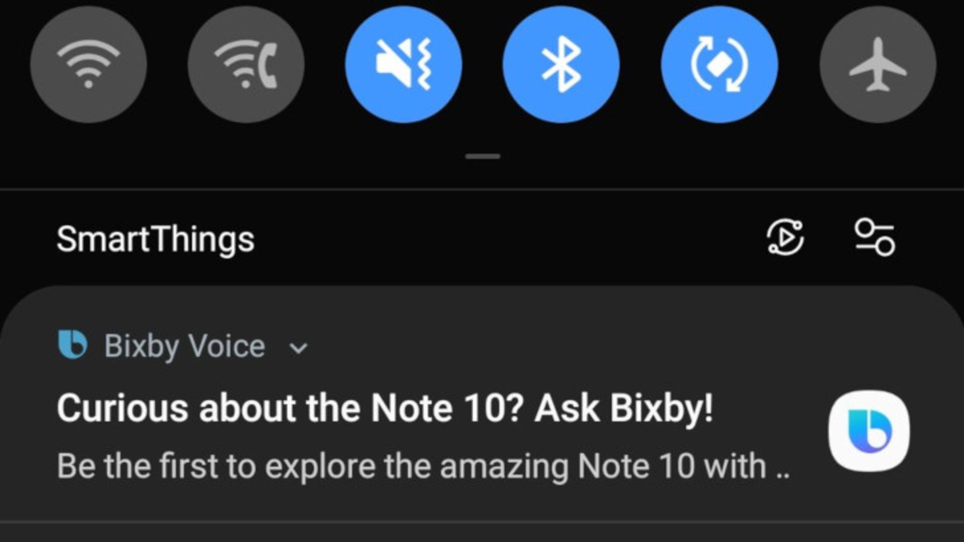 Samsung Notification