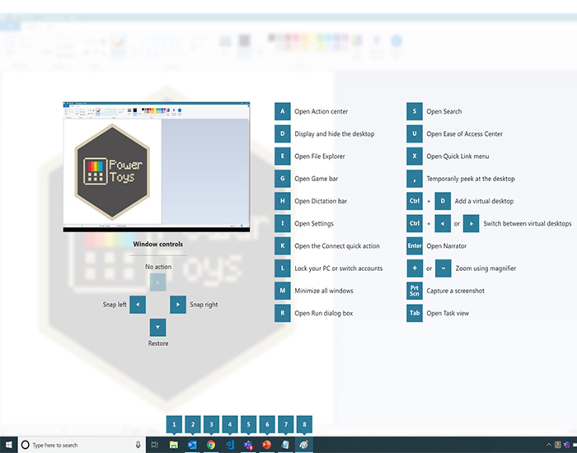 ابزار ویندوز - میانبر