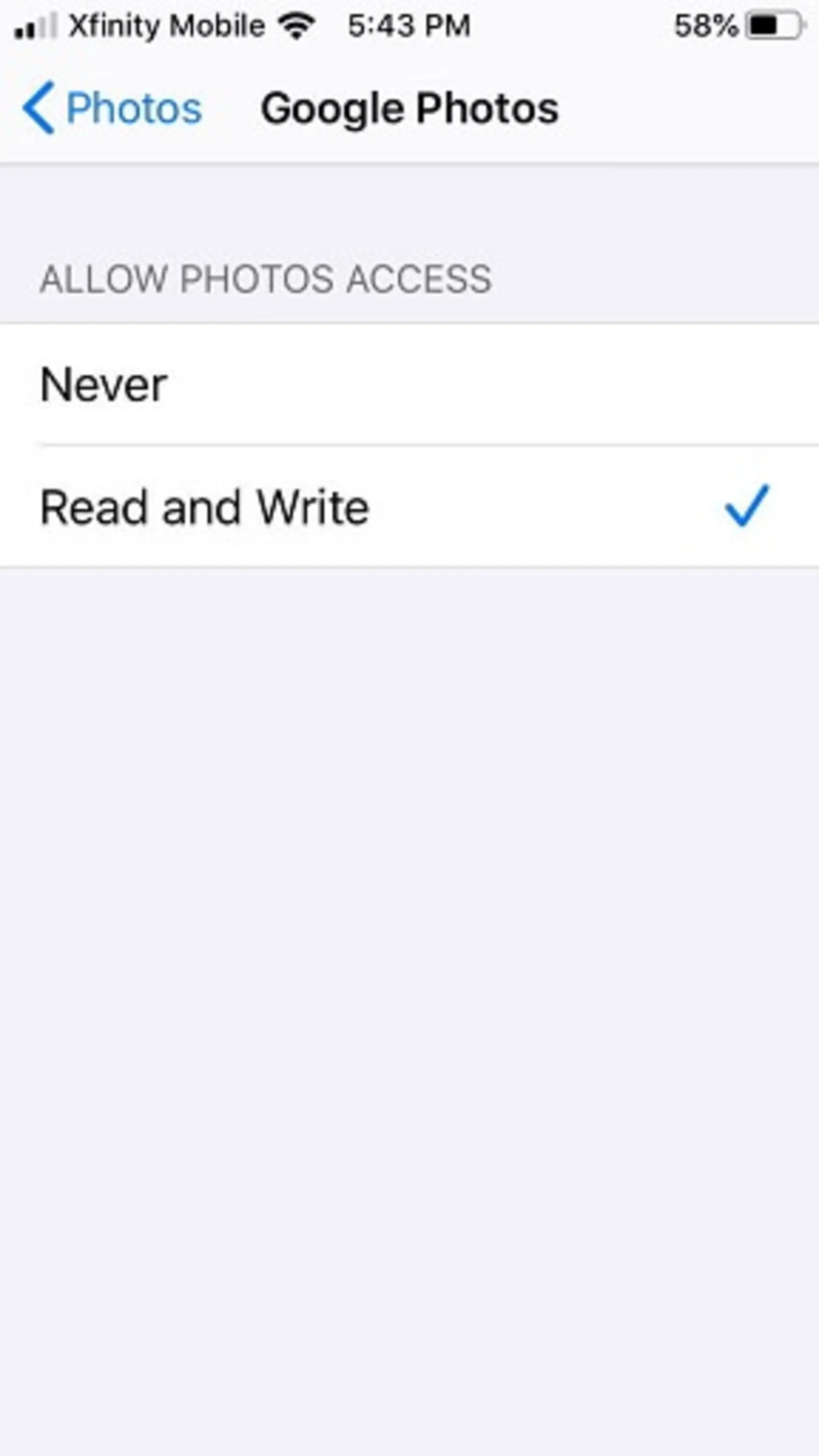 مجوز دسترسی اپلیکیشن در iOS