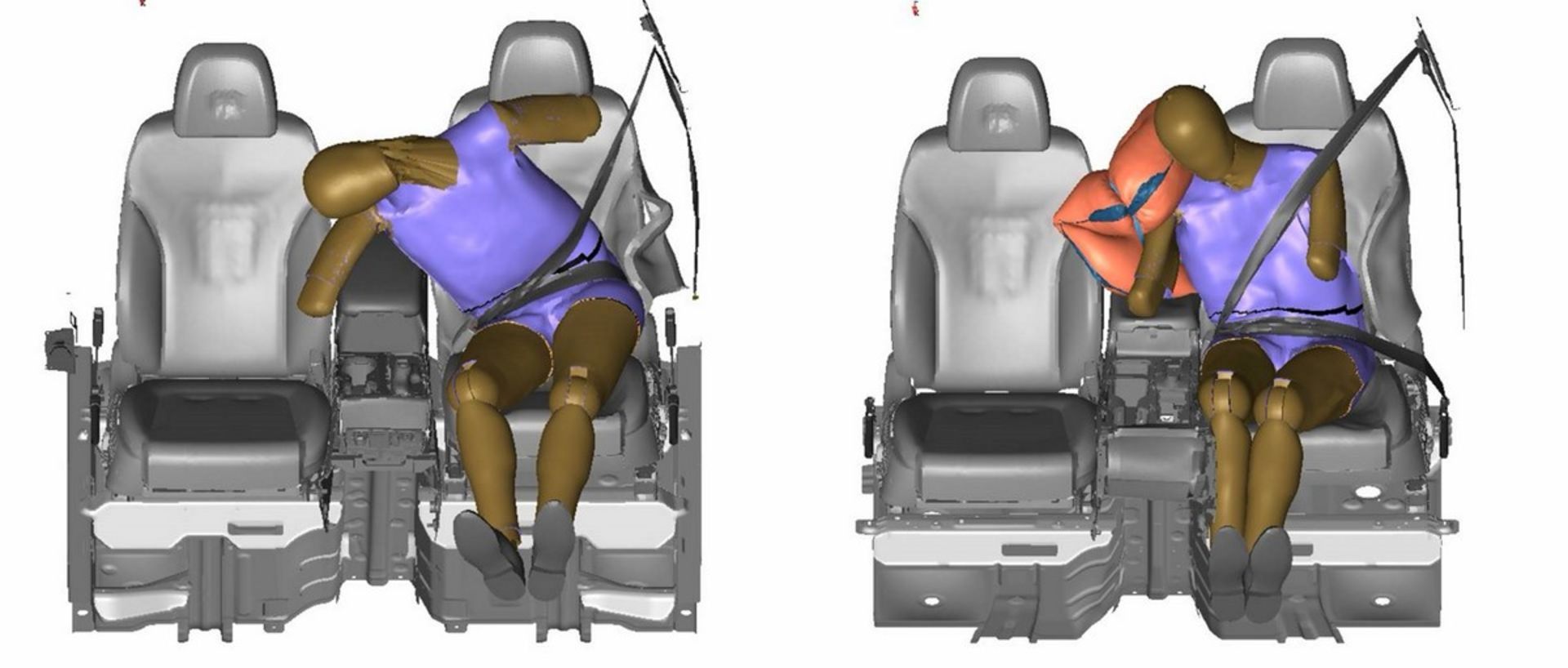 Hyundai Motor Group front armrest-mounted side impact airbag