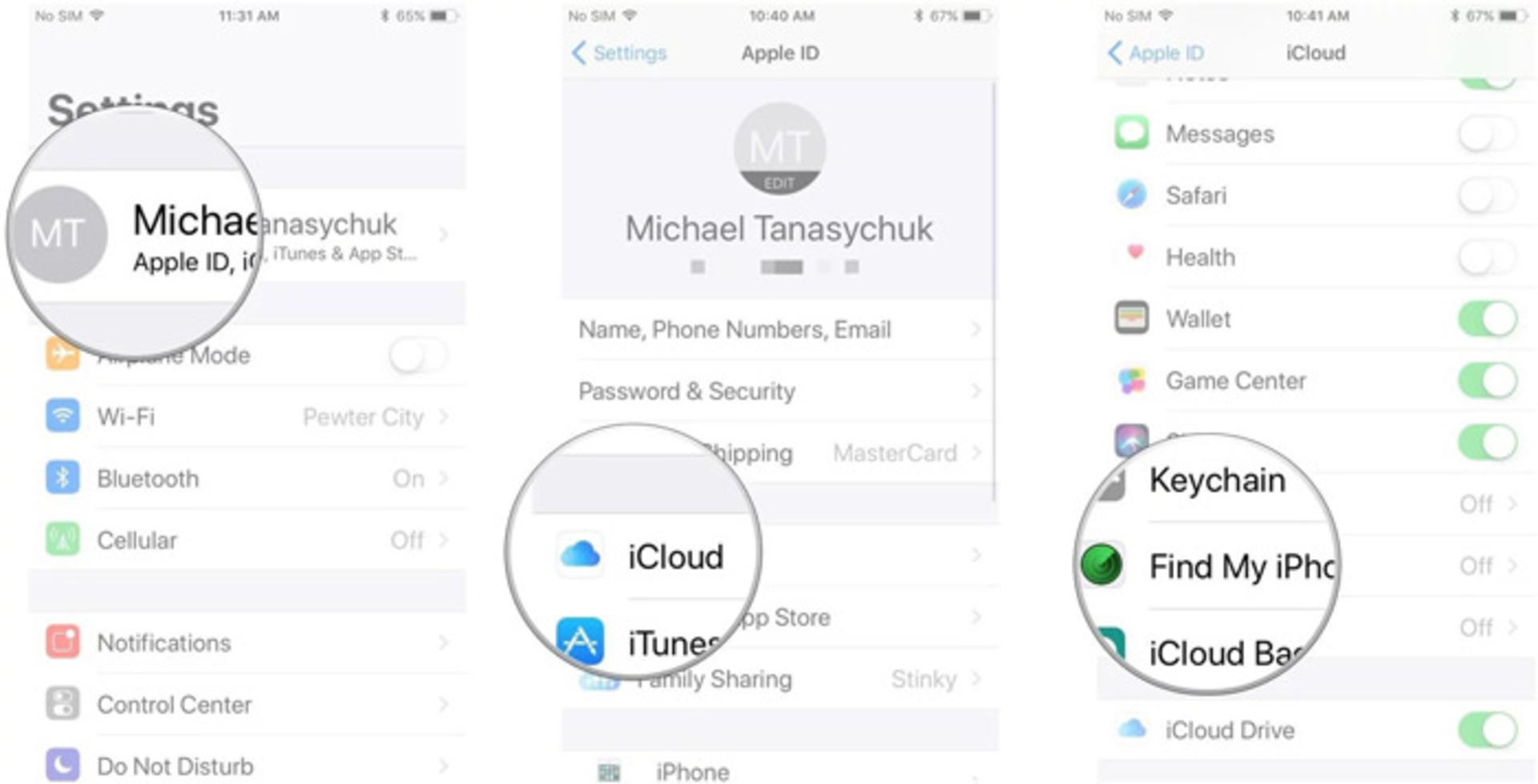 سرویس Find My iPhone