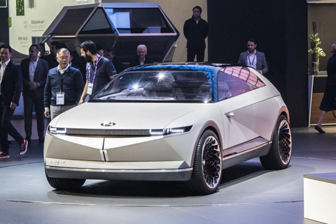 Hyundai 45 EV hatchback concept / هیوندای هاچ بک برقی مفهومی