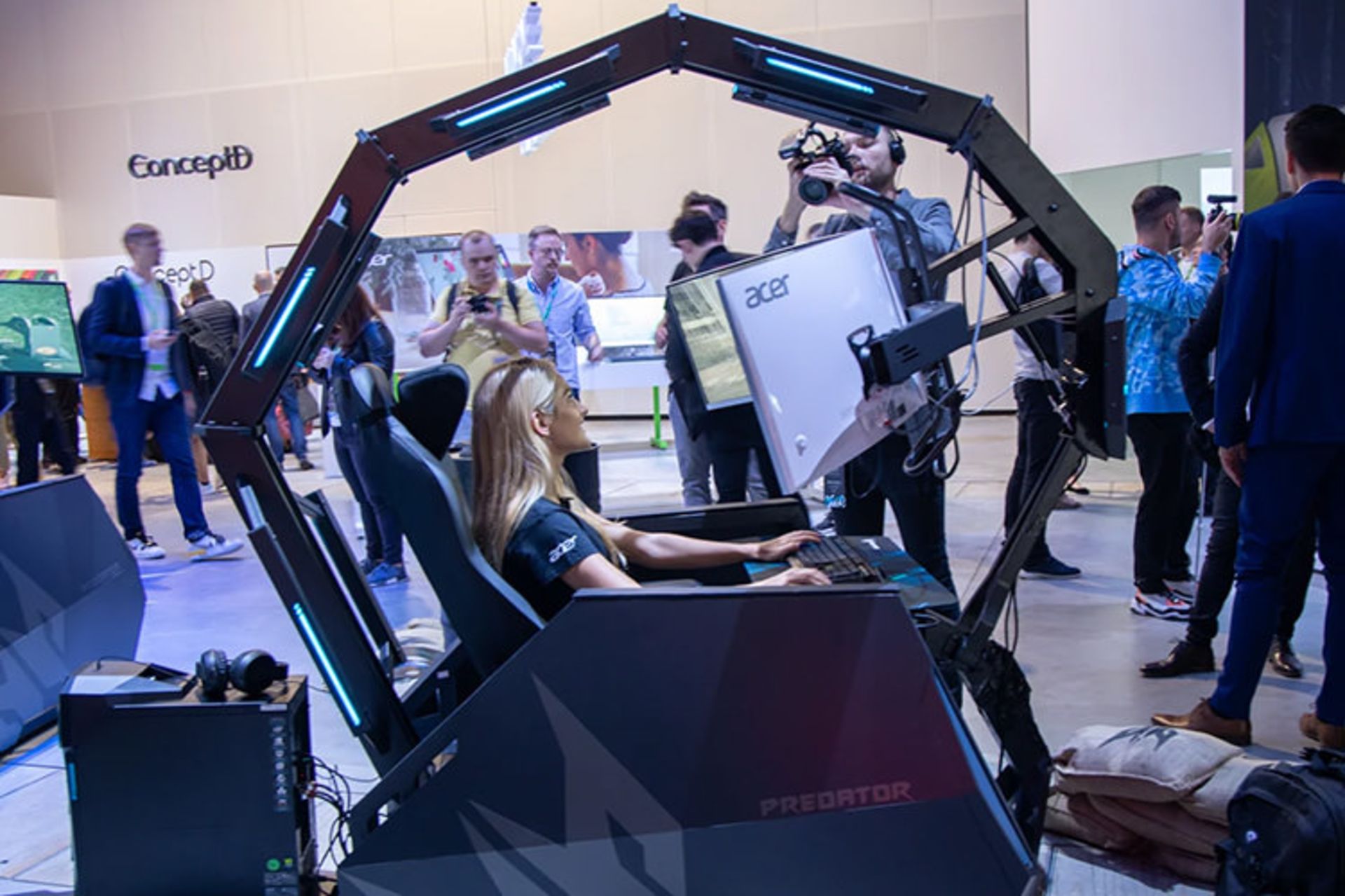 صندلی گیمینگ ایسر / acer predator thronos air gaming chair