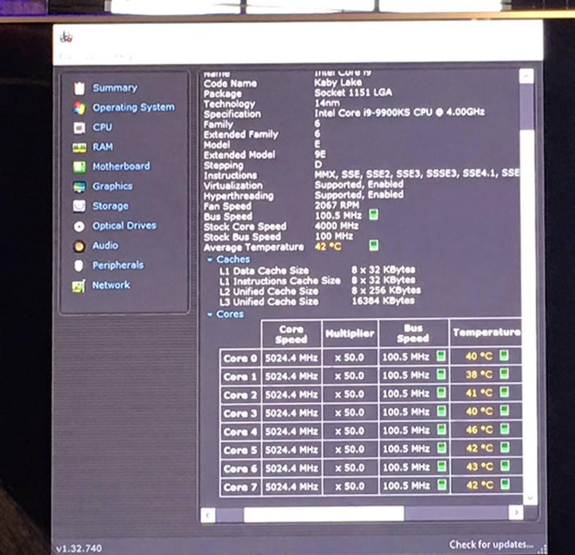 اینتل Core i9-9900KS