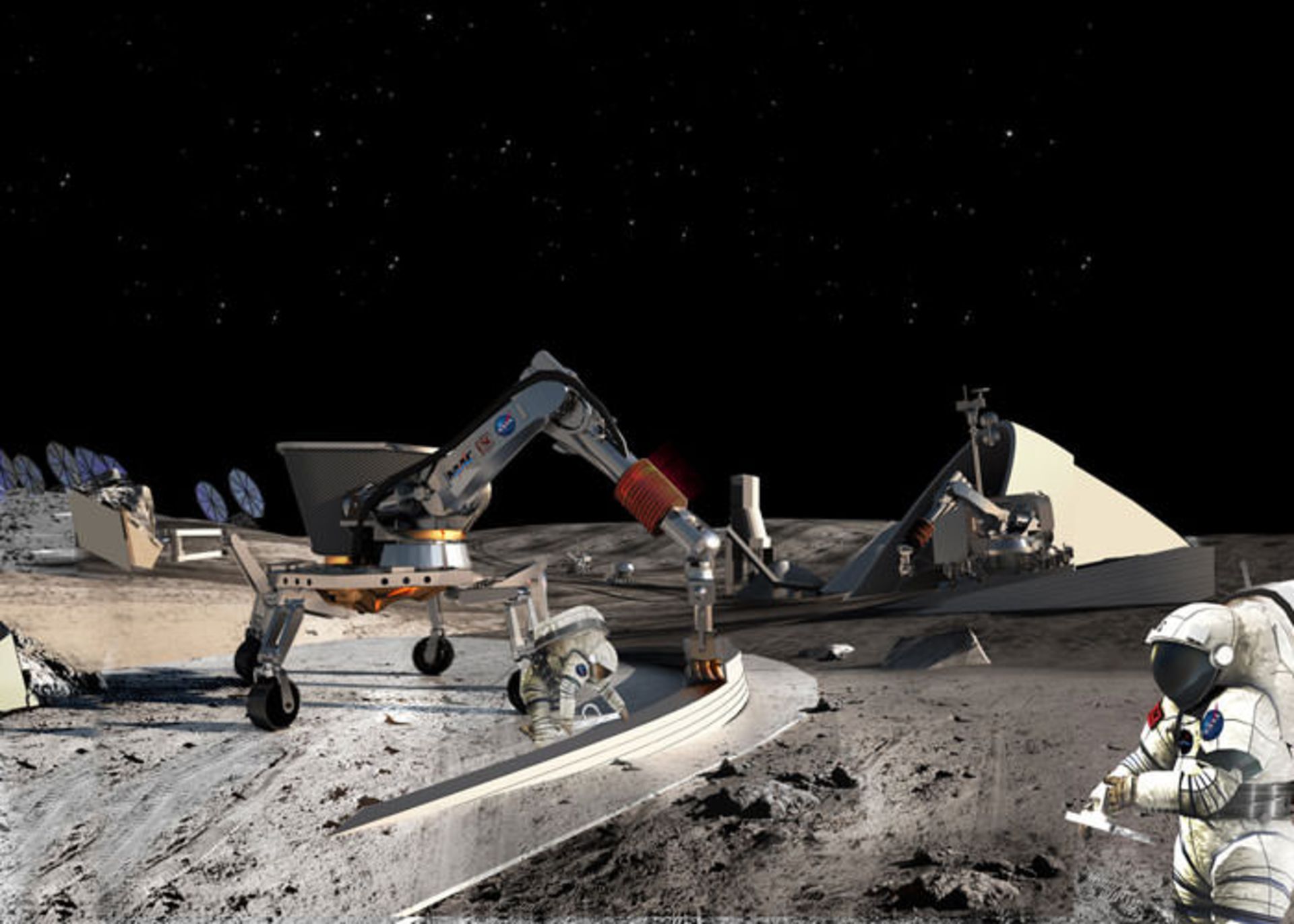 پایگاه فضایی در ماه