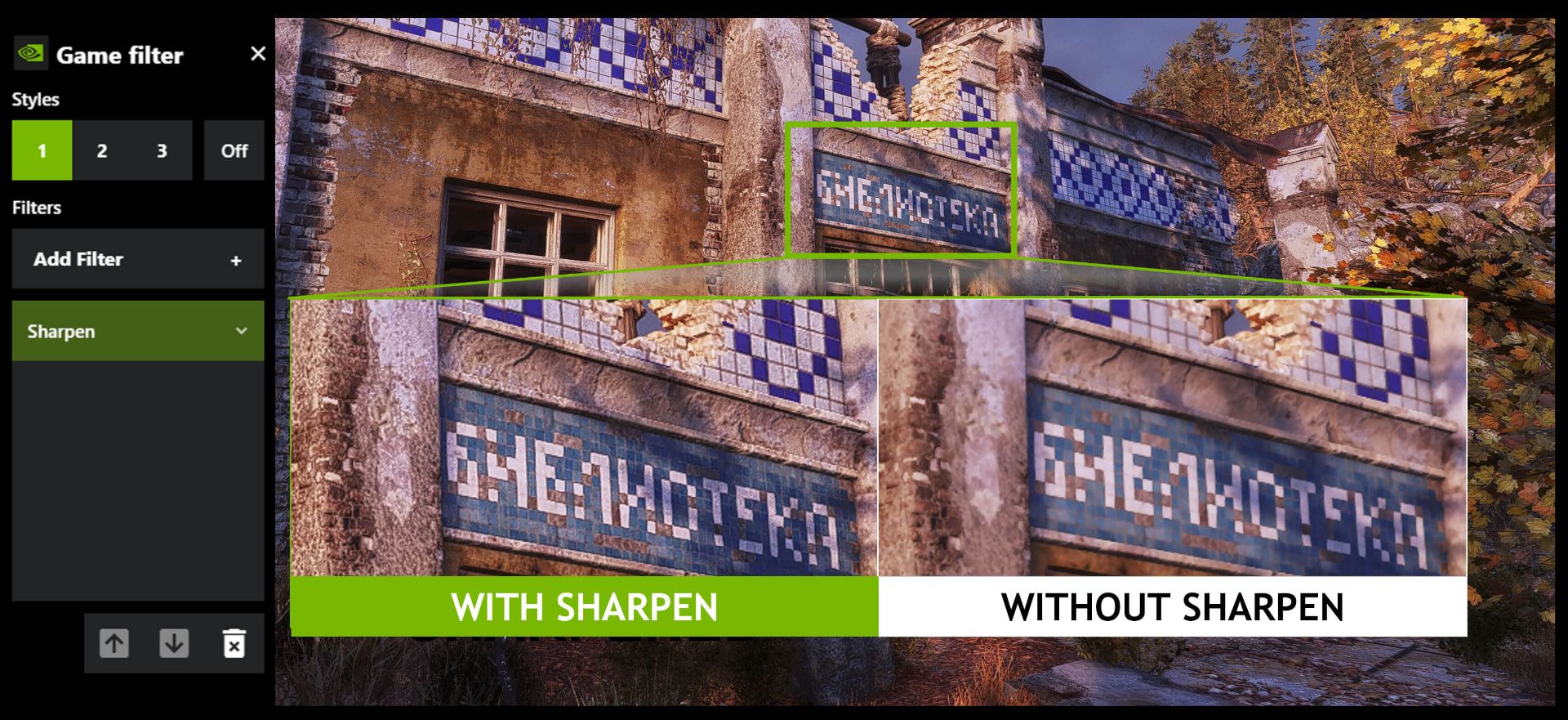 nvidia new filter