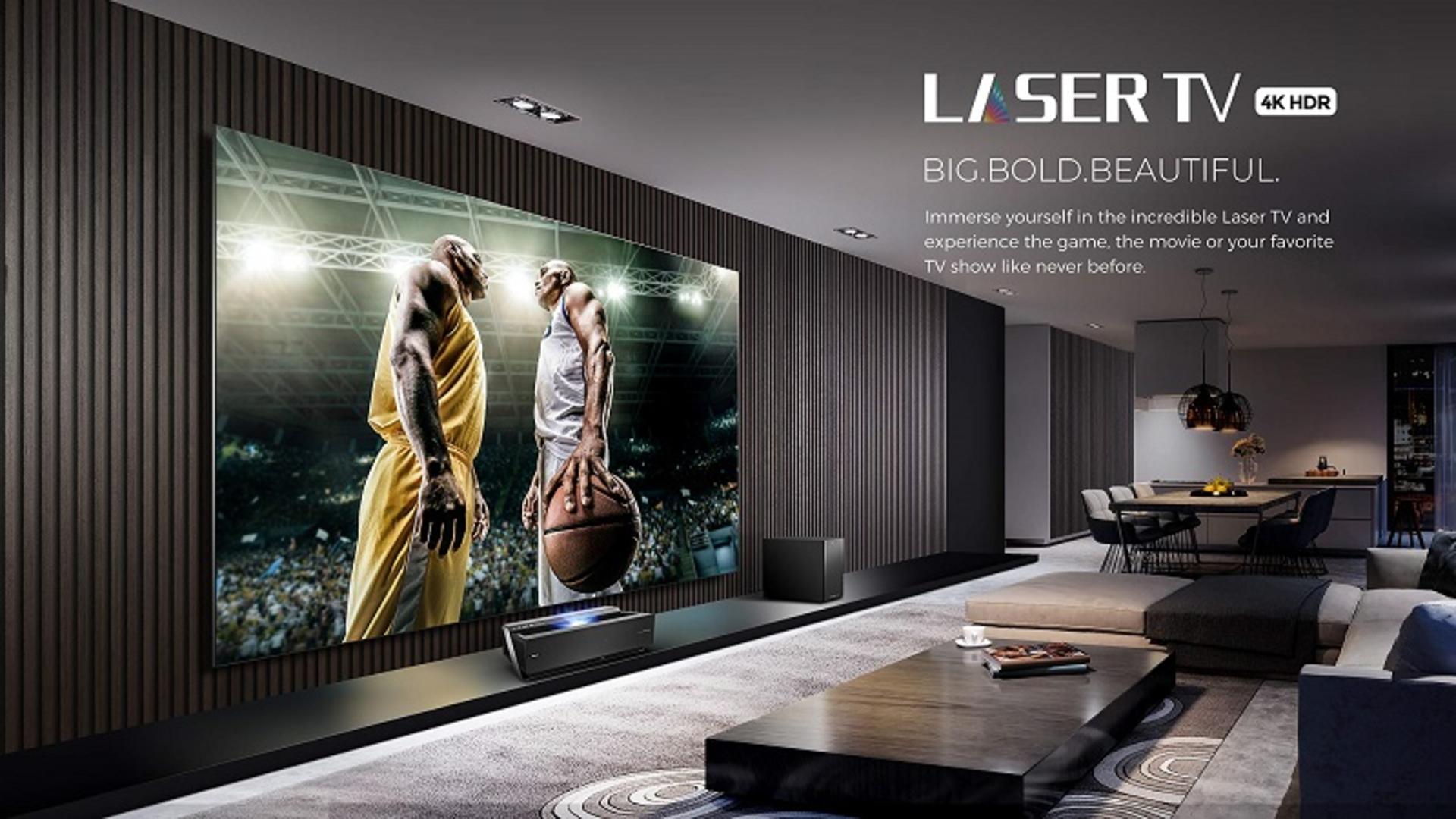 hisense laser tv