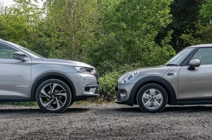 DS7 vs Mini cooper drive quality Test