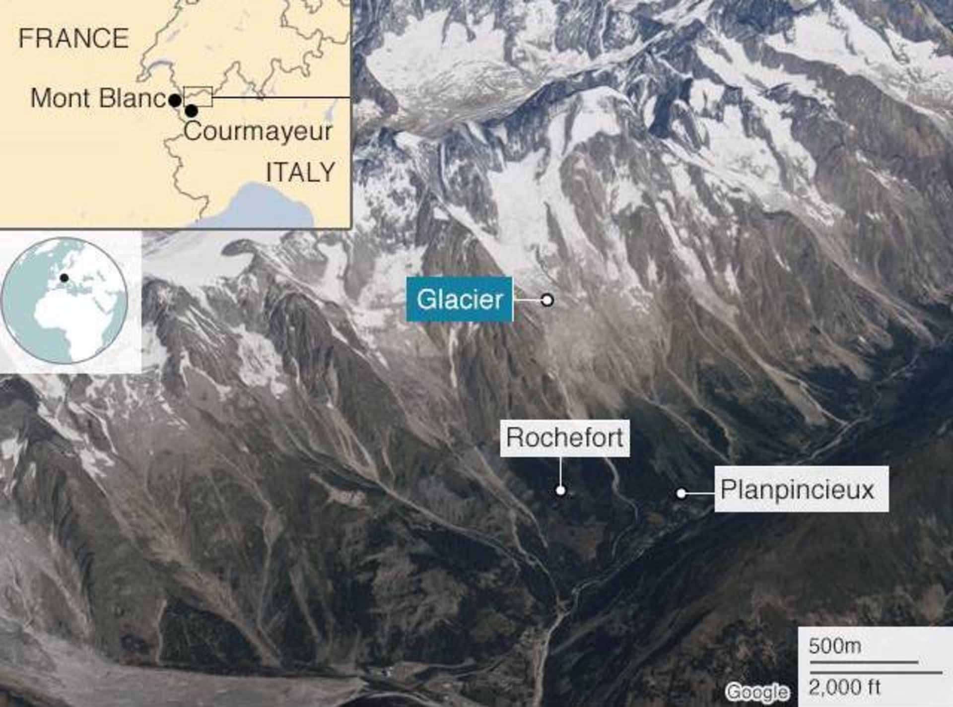 ذوب یخچال در ایتالیا