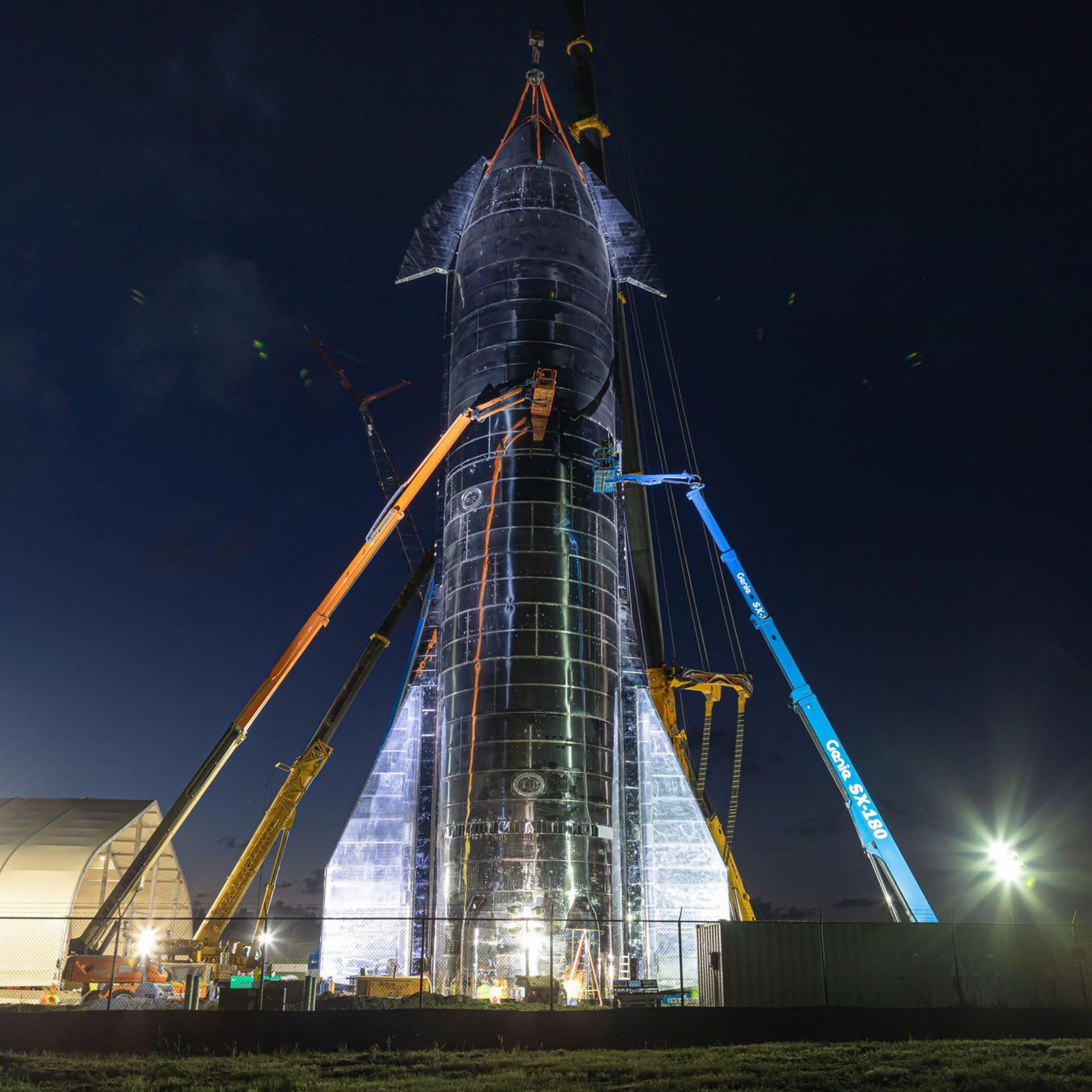 موشک استارشیپ اسپیس ایکس / spacex starship rocket