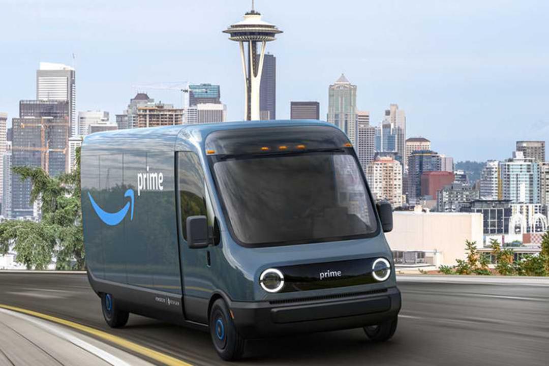 Amazon electric van / ون برقی آمازون
