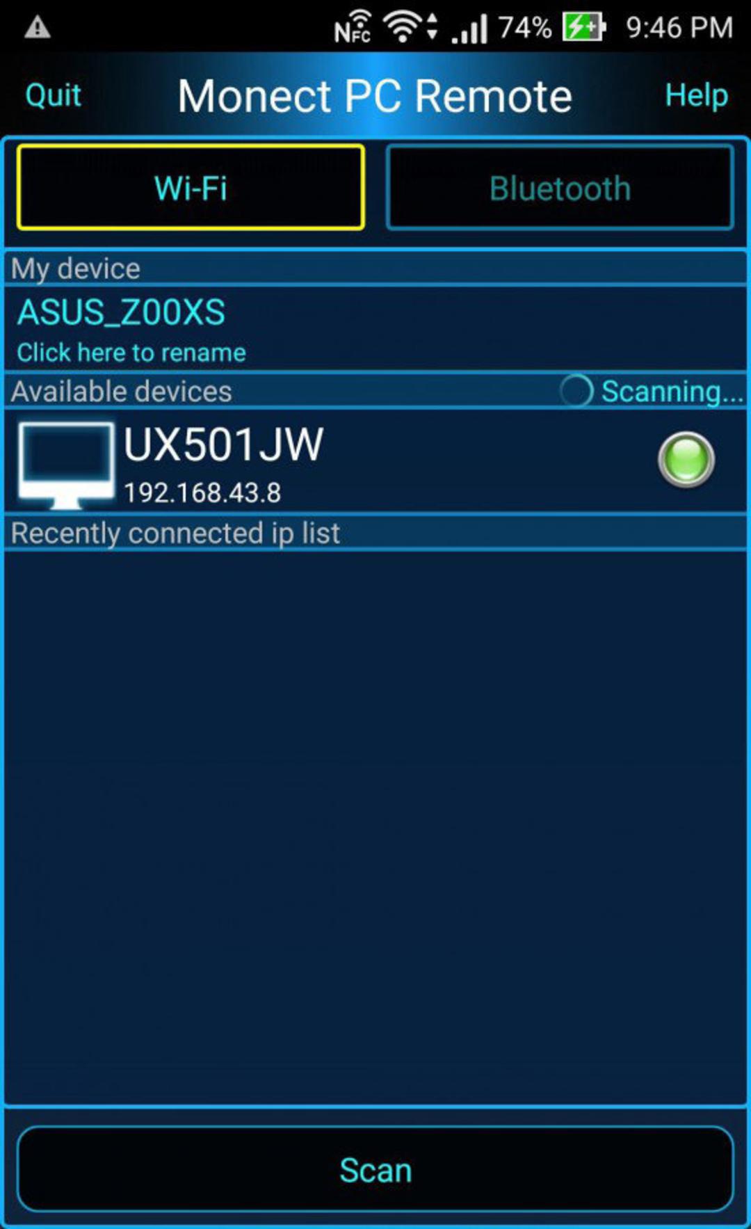 اپلیکیشن Monect PC Remote