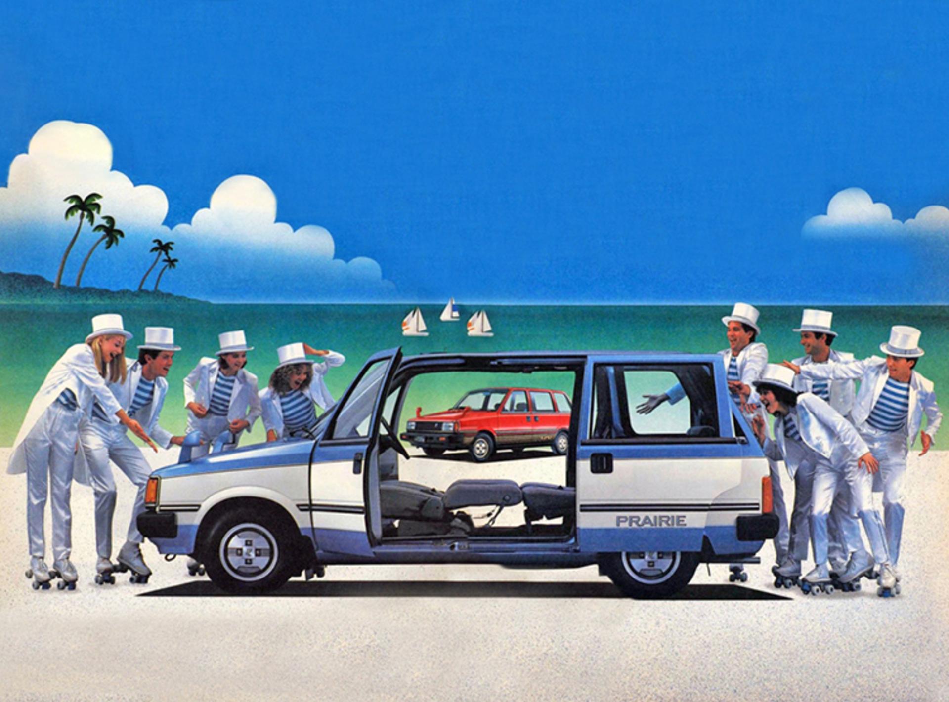 Nissan Prairie m10 minivan