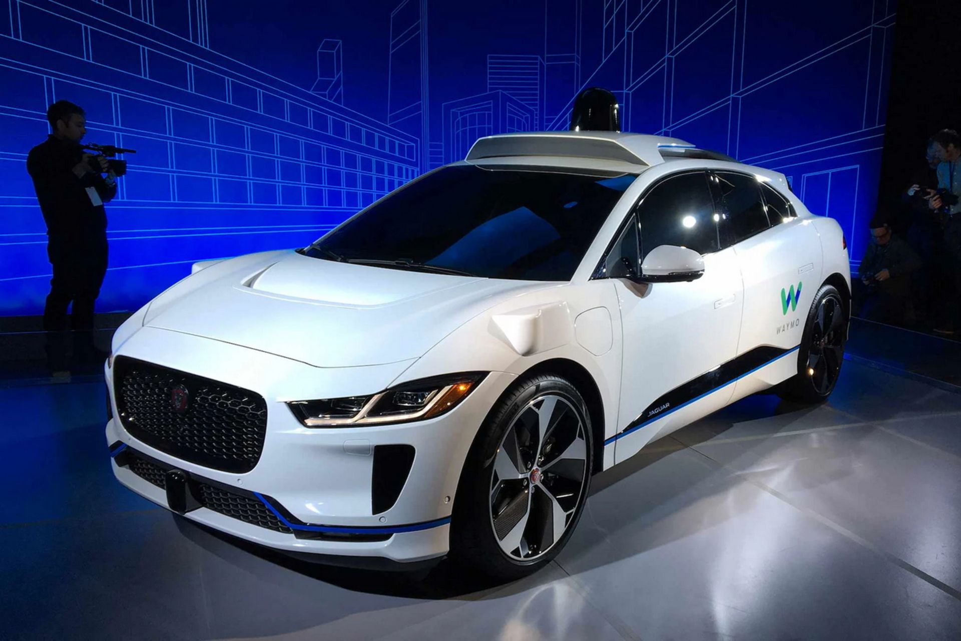 Jaguar I-Pace SUV Waymo